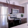 kitchen with wood cabinets and stainless steel appliances